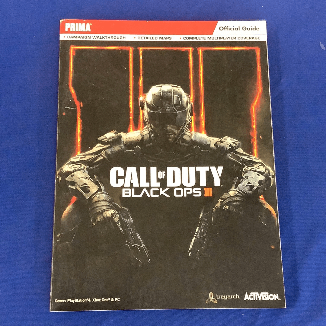 Prima Official Strategy Guide Call of Duty Black Ops III