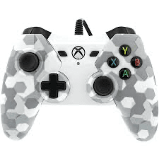 Power A Wired Controller Arctic White Camo