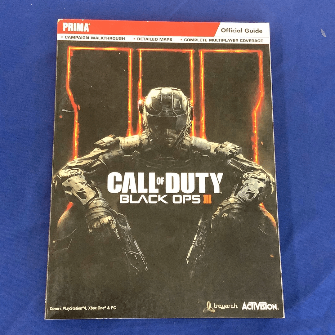 Prima Official Strategy Guide Call of Duty Black Ops III