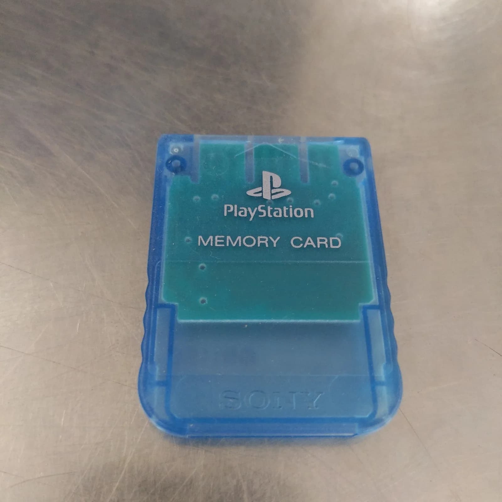 Memory Card PS1 Official Blue