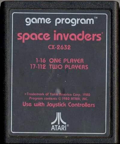 Space Invaders (Text Label)