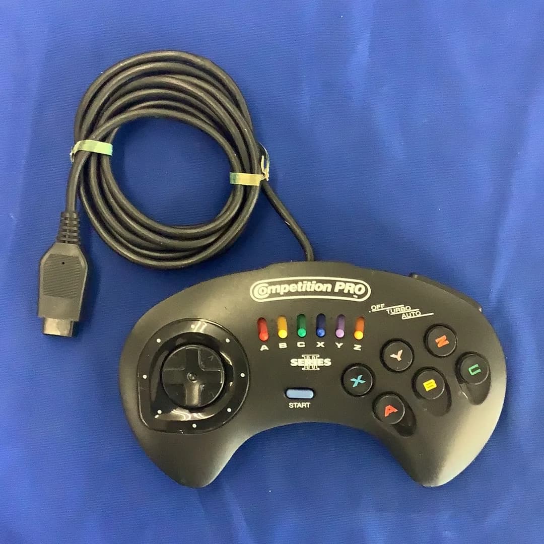 Honey Bee Competition Pro Series III 6 Button Turbo Genesis Controller