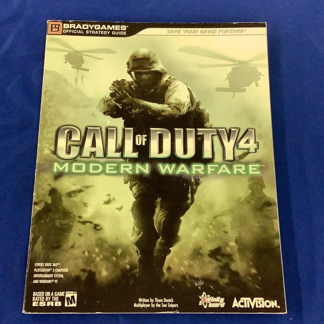 Brady Games Signature Series Guide Call of Duty 4 Modern Warfare