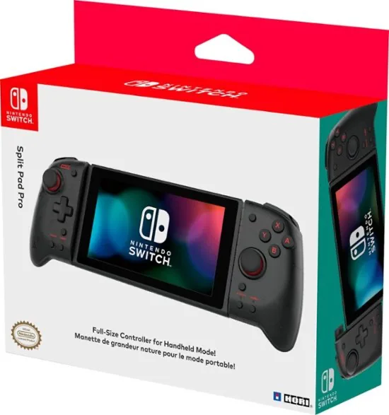Hori Split Pad Pro Handheld Controller for Nintendo Switch Black