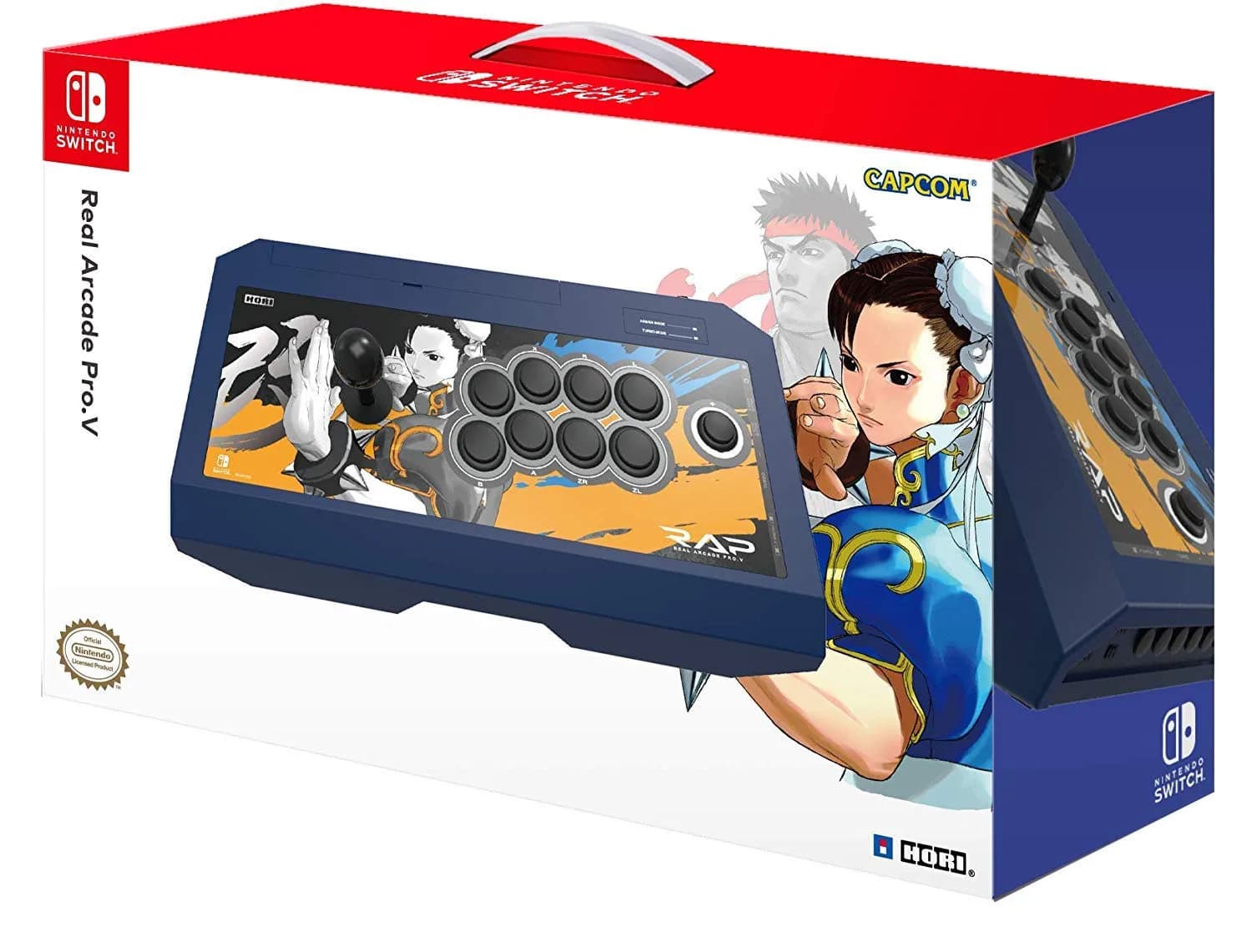 Hori Real Arcade Pro.V Fight Stick | Street Fighter Chun-Li Edition