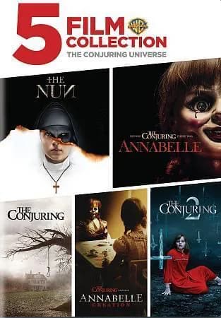 Conjuring Universe Collection: The Nun / Annabelle: Creation / Annabelle / The Conjuring / The Conjuring 2