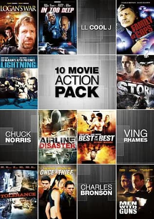 10 Movie Action Pack