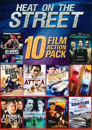 10-Film Heat On The Street Collection: Attica / Once A Thief: Brother Against Brother / Albino Alligator / The Lookout / ...