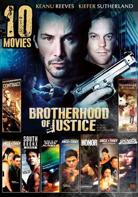 10-Movie Action Pack, Vol. 12: Once A Thief / Once A Thief: Family Business / Once A Thief: Brother Against Brother / ...