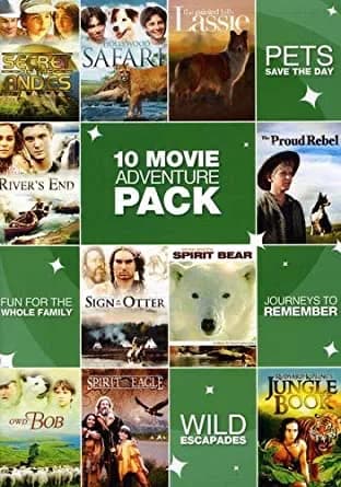 10-Movie Family Adventure Pack, Vol. 1