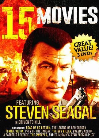 15 Action Movies: Featuring Steven Seagal In Driven To Kill