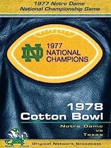 1978 Notre Dame Vs. Texas