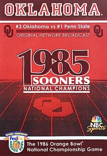 1986 Orange Bowl National Championship: Oklahoma Vs. Penn State