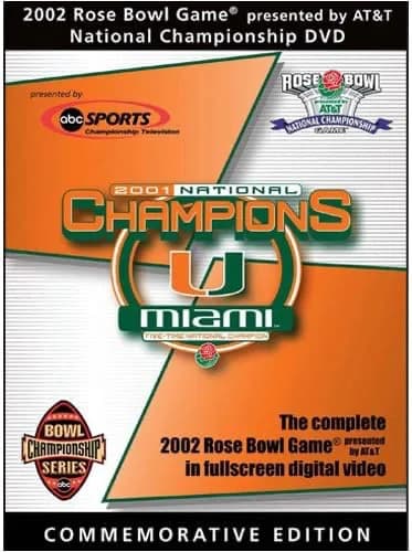 2002 Rose Bowl National Championship