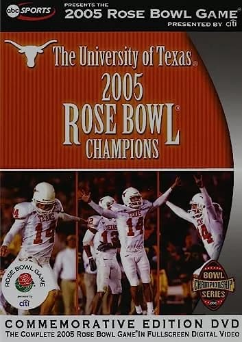 2005 Rose Bowl: Texas Vs. Michigan
