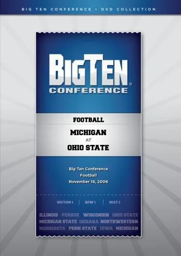 2006 Big Ten Football Regular Season Game: Michigan At Ohio State