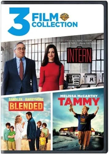 3 Film Collection: Intern / Tammy / Blended