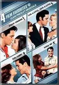 4 Film Favorites: Elvis Presley Musicals: Kissin' Cousins / Live A Little, Love A Little / Girl Happy / Tickle Me