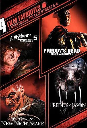 4 Film Favorites: Nightmare On Elm Street 5 - 8