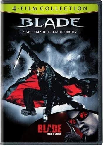 4 Film Favorites: Blade Collection: Blade / Blade II / Blade: Trinity / Blade: House Of Chthon