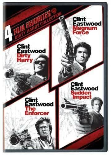 4 Film Favorites: Dirty Harry Collection: Dirty Harry / Magnum Force / The Enforcer / Sudden Impact