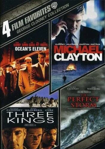 4 Film Favorites: George Clooney: Ocean's Eleven / The Perfect Storm / Michael Clayton / Three Kings