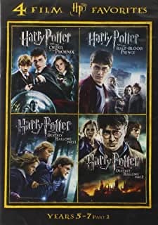 4 Film Favorites: Harry Potter Years 5 - 7: The Order Of The Phoenix / The Half-Blood Prince / The Deathly Hallows