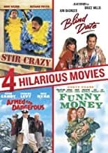 4 Hilarious Movies: Armed And Dangerous (1986) / Blind Date / Stir Crazy / Funny Money