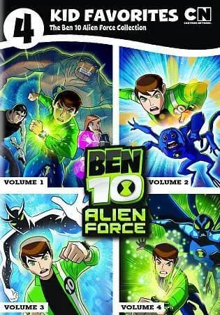 4 Kid Favorites: Ben 10: Alien Force, Vol. 1 - 4