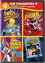 4 Kids Favorites: Looney Tunes: Tweety's High-Flying Adventure / Unleashed / The Best Of Bugs Bunny / Daffy Duck's Quackbusters