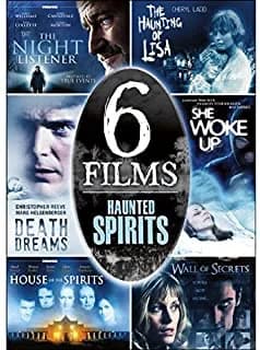 6-Film Haunted Spirits: Death Dreams / She Woke Up / House Of The Spirits / Night Listener / Haunting Of Lisa / Wall Of Secrets