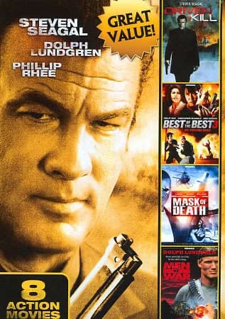 8-Film Action Pack, Vol. 3: Driven To Kill / Men Of War / Best Of The Best 3: No Turning Back / Mask Of Death / ...