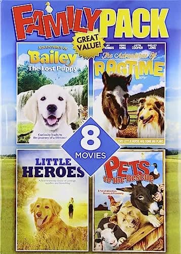 8-Movie Family Pack, Vol. 2: Adventures Of Bailey: The Lost Puppy / Pets To The Rescue / Little Heroes / ...