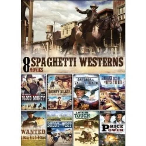8-Movie Spaghetti Western Collection: Buddy Goes West / Wanted / Sartana In The Valley Of Death / Blood Money / ...