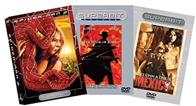 Action Romance Superbit 3-Pack: Spider-Man 2 / The Mask Of Zorro / Once Upon A Time In Mexico