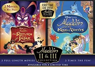Aladdin 2: The Return Of Jafar / Aladdin 3: Aladdin And The King Of Thieves