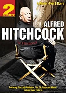 Alfred Hitchcock: Blackmail / Lady Vanishes / Rich And Strange / Sabotage / Secret Agent / 39 Steps