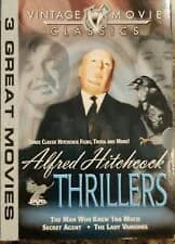 Alfred Hitchcock Thrillers: The Man Who Knew Too Much / The Lady Vanishes / Secret Agent