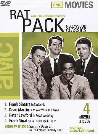 AMC Movies: Rat Pack Hollywood Classics: Suddenly / At War With The Army / Royal Wedding / The House I Live In