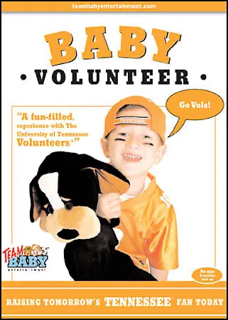 Baby Volunteer: Raising Tomorrow's Tennessee Fan Today!