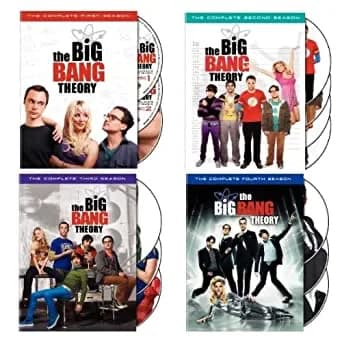 Big Bang Theory: The Complete 1st - 4th Seasons