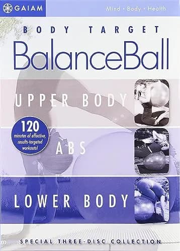 Body Target Balance Ball: Upper Body / Abs / Lower Body