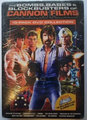 Bombs, Babes & Blockbusters Of Cannon Films: 10-Pack Collection: Missing In Action / Invasion U.S.A. / Cobra / Delta Force / ...
