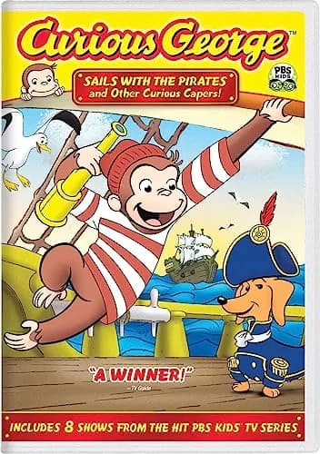 Curious George: Sails With The Pirates And Other Curious Capers