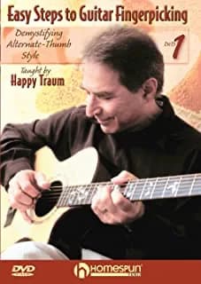Easy Steps To Guitar Fingerpicking, Vol. 1: Demystifying Alternate Thumb Style