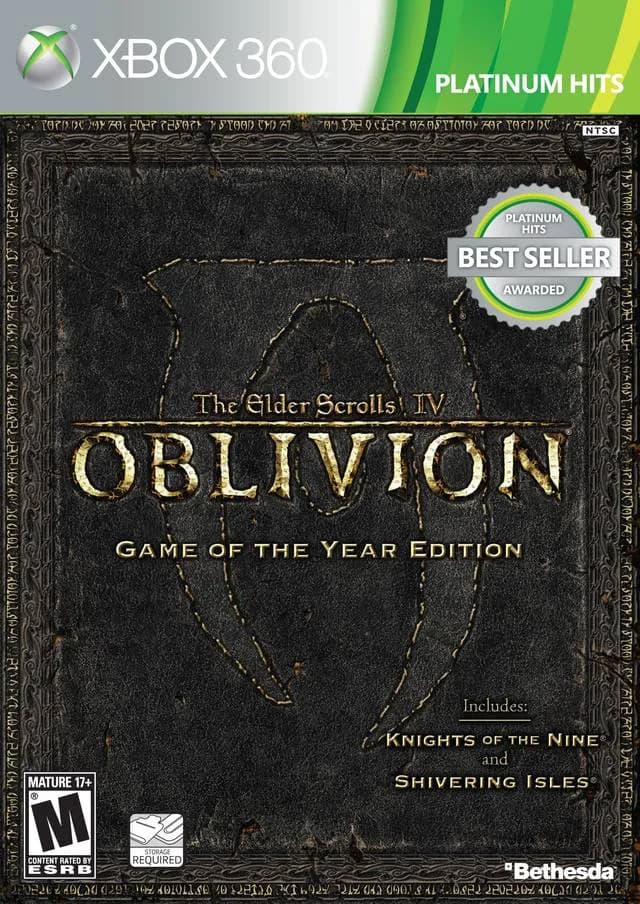 Elder Scrolls IV: Oblivion - Game of the Year Edition - Platinum Hits