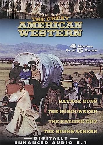 Great American Western, Vol. 12: Savage Guns / Fighting Mad / The Sundowners / The Gatling Gun