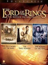 Lord Of The Rings Trilogy: The Fellowship Of Ring / The Two Towers / The Return Of King Theatrical Editions