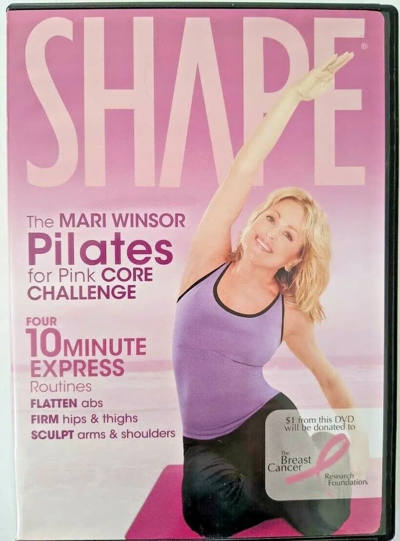 Mari Winsor Pilates For Pink Core Challenge