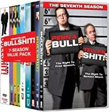 Penn & Teller: Bullshit!: The Complete 1st - 7th Seasons: Seven Series Pack B.S.! Cover Edition